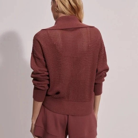 NWT Varley Fairfield Knit Jacket - Picture 10 of 10